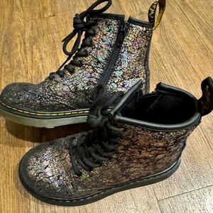Dr. Martens Kids boots Size 12 Hologram